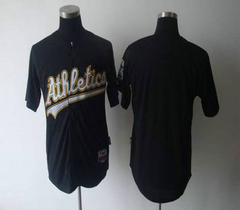 Oakland Athletics blank black Jerseys Oakland Athletics blank black Jerseys