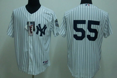 MLB Jersey New York Yankees #55 Matsui White Jersey MLB Jersey New York Yankees #55 Matsui White Jersey