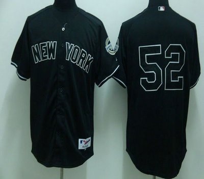 New York Yankees Authentic CC Sabathia #52 Black New York Yankees Authentic CC Sabathia #52 Black