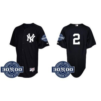 New York Yankees 2 Derek Jeter Black W3000 Patches Replica Baseball Jerseys New York Yankees 2 Derek Jeter Black W3000 Patches Replica Baseball Jerseys