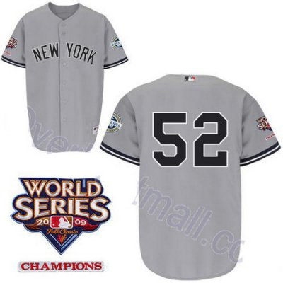 New York Yankees 52 C.C. Sabathia Grey jerseys New York Yankees 52 C.C. Sabathia Grey jerseys