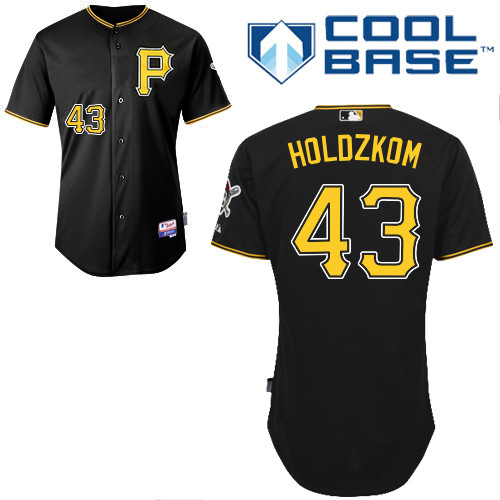 Pittsburgh Pirates #43John Holdzkom Authentic Andrew McCutchen Alternate black Jersey Pittsburgh Pirates #43John Holdzkom Authentic Andrew McCutchen Alternate black Jersey