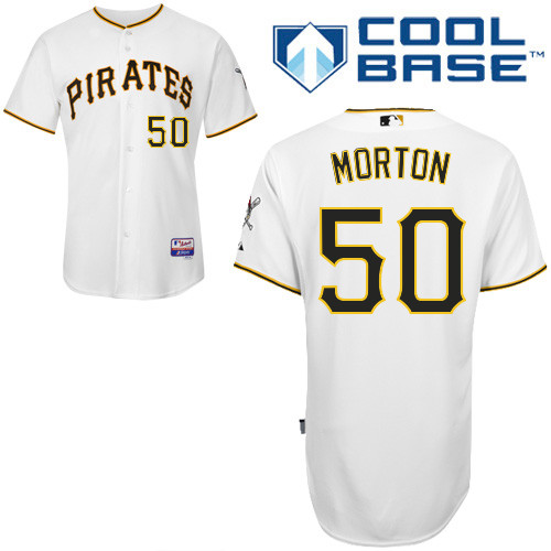 Pittsburgh Pirates #50 Morton Authentic Andrew McCutchen Home White Jersey Pittsburgh Pirates #50 Morton Authentic Andrew McCutchen Home White Jersey