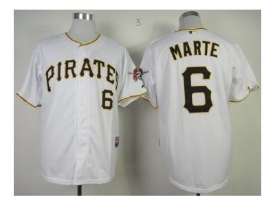 mlb jerseys pittsburgh pirates #6 marte white mlb jerseys pittsburgh pirates #6 marte white