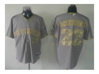 mlb jerseys pittsburgh pirates #22 mccutchen grey(number camo) mlb jerseys pittsburgh pirates #22 mccutchen grey(number camo)