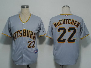 Pittsburgh Pirates 22 Mccutchen Grey Cool Base Pittsburgh Pirates 22 Mccutchen Grey Cool Base