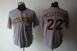 Pittsburgh Pirates 22# Mccutchen Grey jerseys