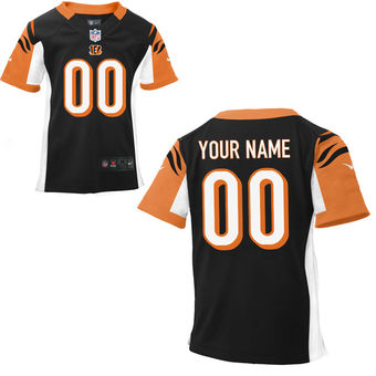 Nike Cincinnati Bengals Preschool Customized Team Color Game Jersey