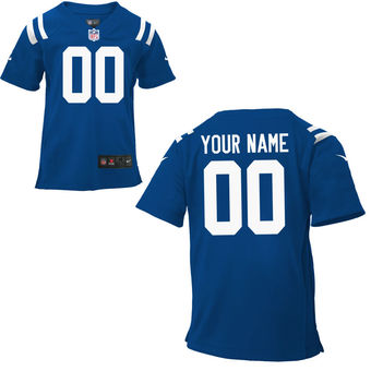 Nike Toddler Indianapolis Colts Customized Team Color Game Jersey