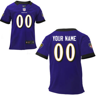 Nike Baltimore Ravens Infant Customized Game Team Color Jersey Nike Baltimore Ravens Infant Customized Game Team Color Jersey