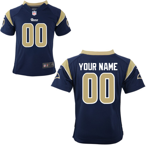 Toddler Nike Los Angeles Rams Customized Game Team Color Jersey Toddler Nike Los Angeles Rams Customized Game Team Color Jersey