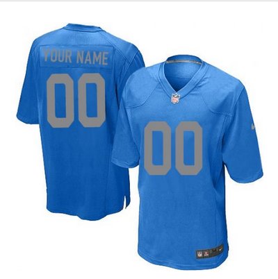 Youth Nike Detroit Lions Customized Limited Blue Alternate NFL Jersey