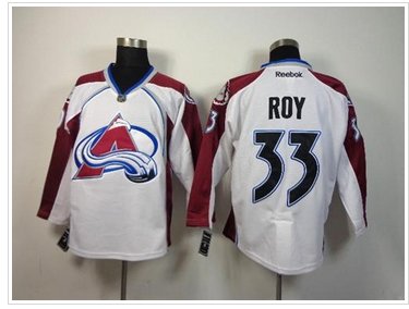 Colorado Avalanche #33 Patrick Roy White NHL Jersey Colorado Avalanche #33 Patrick Roy White NHL Jersey