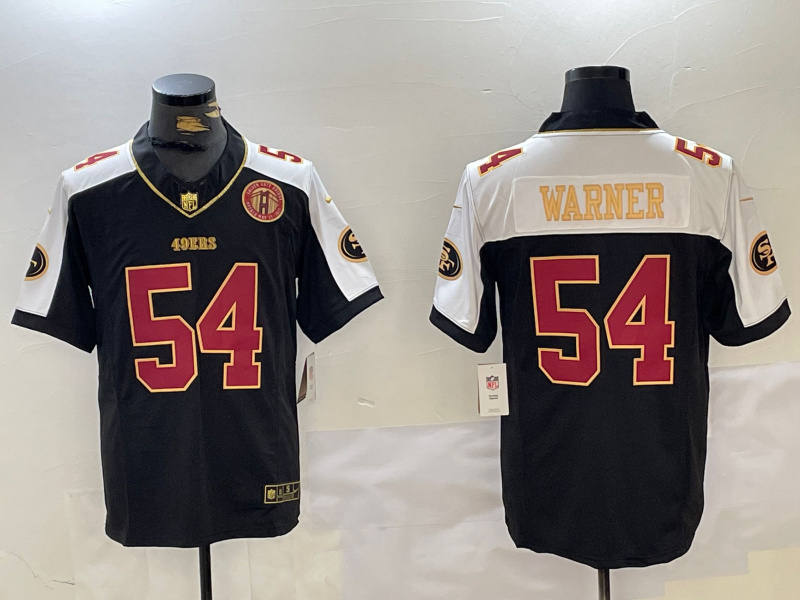 Men's San Francisco 49ers #54 Fred Warner Black F.U.S.E. Mexico Vapor Limited Stitched Football Jersey 2 Men's San Francisco 49ers #54 Fred Warner Black F.U.S.E. Mexico Vapor Limited Stitched Football Jersey 2
