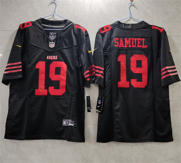 Men's San Francisco 49ers #19 Deebo Samuel Red 2023 F.U.S.E. Vapor Untouchable Limited Stitched Football Jersey Men's San Francisco 49ers #19 Deebo Samuel Red 2023 F.U.S.E. Vapor Untouchable Limited Stitched Football Jersey