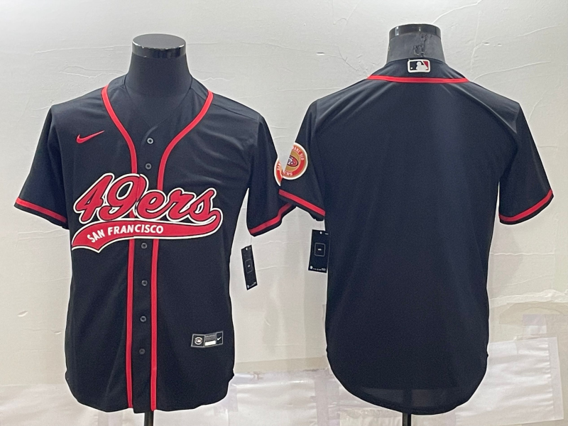Men's San Francisco 49ers Blank Black Stitched Jersey Men's San Francisco 49ers Blank Black Stitched Jersey