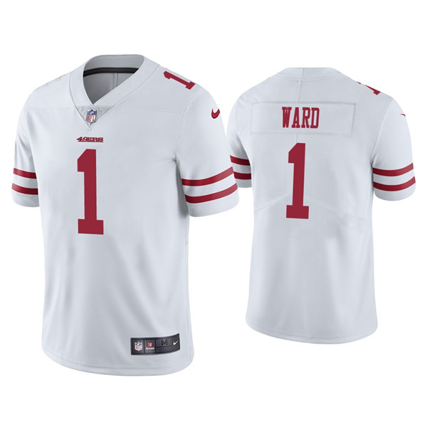 Men's 49ers #1 Jimmie Ward White Vapor limited Jersey Men's 49ers #1 Jimmie Ward White Vapor limited Jersey