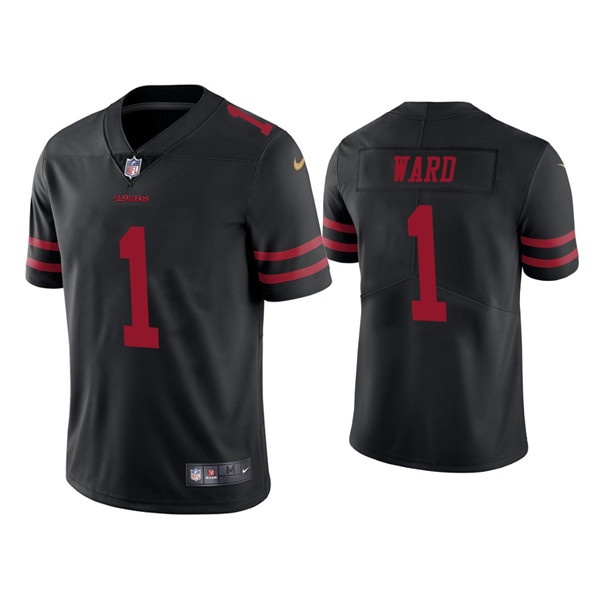 Men's 49ers #1 Jimmie Ward Black Vapor limited Jersey Men's 49ers #1 Jimmie Ward Black Vapor limited Jersey