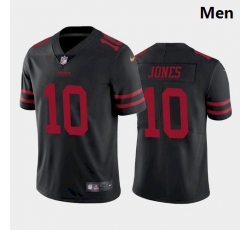 Men San Francisco 49ers #10 Mac Jones Black 2021 Draft Jersey Men San Francisco 49ers #10 Mac Jones Black 2021 Draft Jersey