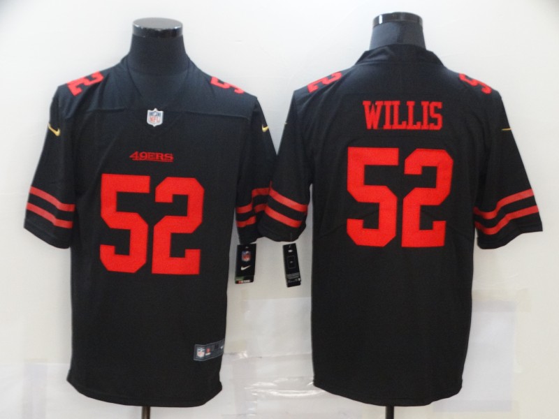 Nike 49ers 52 Patrick Willis Black Vapor Untouchable Limited Jersey Nike 49ers 52 Patrick Willis Black Vapor Untouchable Limited Jersey