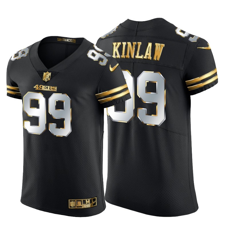 San Francisco 49ers #99 Javon Kinlaw Men's Nike Black Edition Vapor Untouchable Elite NFL Jersey San Francisco 49ers #99 Javon Kinlaw Men's Nike Black Edition Vapor Untouchable Elite NFL Jersey