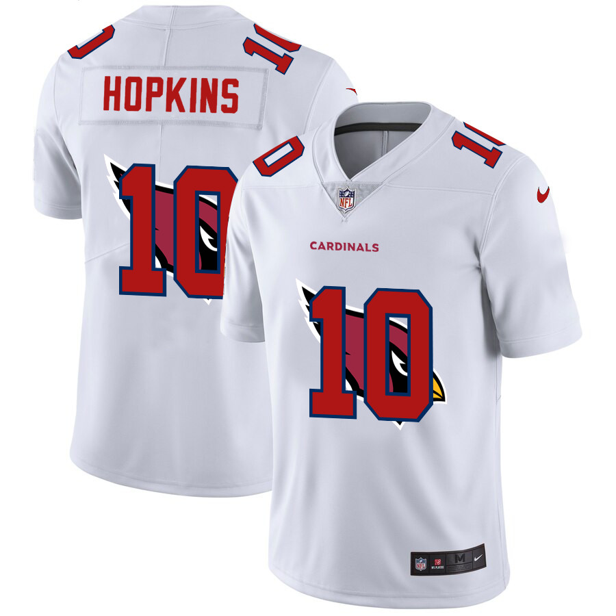 Arizona Cardinals #10 DeAndre Hopkins White Men's Nike Team Logo Dual Overlap Limited NFL Jersey Arizona Cardinals #10 DeAndre Hopkins White Men's Nike Team Logo Dual Overlap Limited NFL Jersey