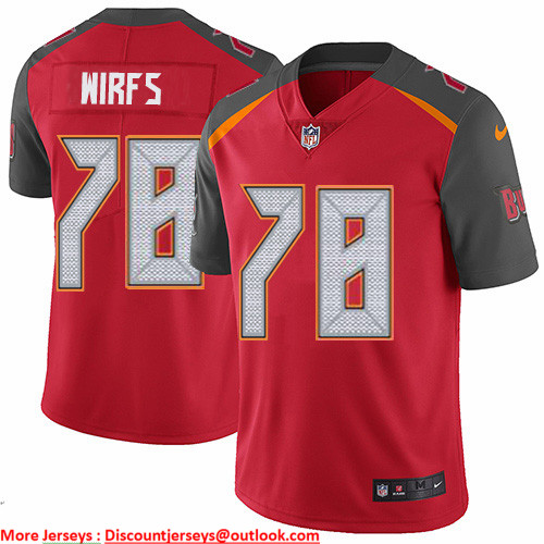 Nike Buccaneers #78 Tristan Wirfs Red Team Color Men's Stitched NFL Vapor Untouchable Limited Jersey Nike Buccaneers #78 Tristan Wirfs Red Team Color Men's Stitched NFL Vapor Untouchable Limited Jersey