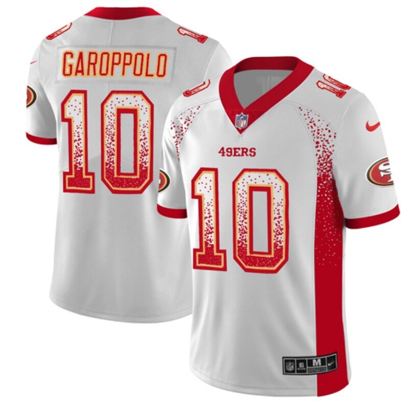 Nike 49ers 10 Jimmy Garoppolo White Drift Fashion Limited Jersey Nike 49ers 10 Jimmy Garoppolo White Drift Fashion Limited Jersey