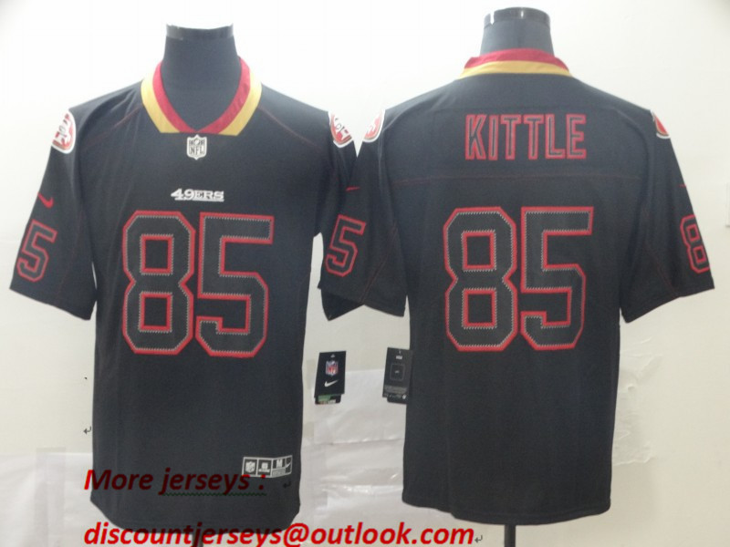Nike 49ers 85 George Kittle Black Shadow Legend Limited Jersey Nike 49ers 85 George Kittle Black Shadow Legend Limited Jersey