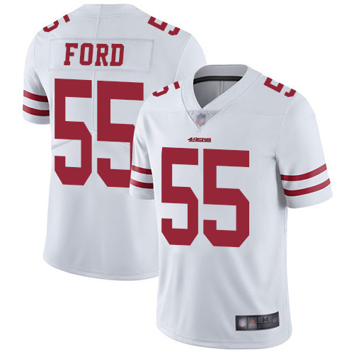 49ers #55 Dee Ford White Men's Stitched Football Vapor Untouchable Limited Jersey 49ers #55 Dee Ford White Men's Stitched Football Vapor Untouchable Limited Jersey