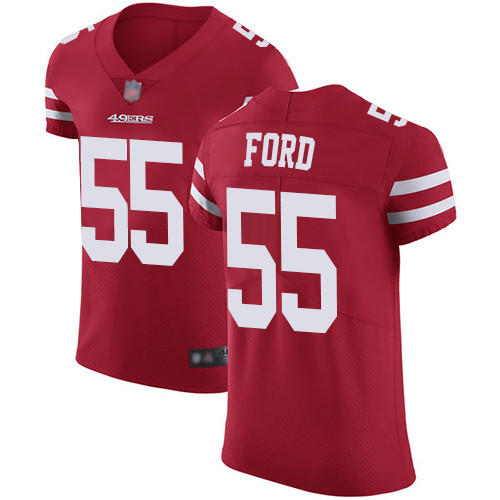 49ers #55 Dee Ford Red Team Color Men's Stitched Football Vapor Untouchable Elite Jersey 49ers #55 Dee Ford Red Team Color Men's Stitched Football Vapor Untouchable Elite Jersey