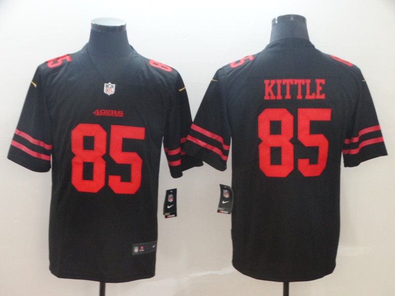 Nike 49ers 85 George Kittle Black Vapor Untouchable Limited Jersey Nike 49ers 85 George Kittle Black Vapor Untouchable Limited Jersey