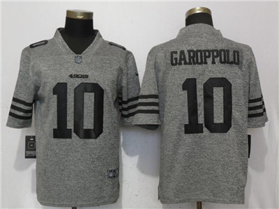 Nike 49ers 10 Jimmy Garoppolo Gray Vapor Untouchable Limited Jersey Nike 49ers 10 Jimmy Garoppolo Gray Vapor Untouchable Limited Jersey