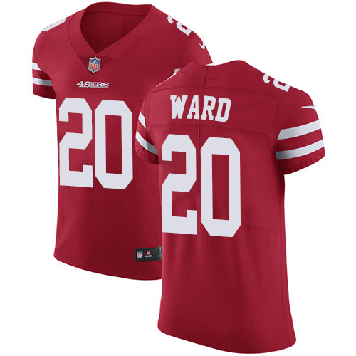 Nike 49ers #20 Jimmie Ward Red Team Color Men's Stitched NFL Vapor Untouchable Elite Jersey Nike 49ers #20 Jimmie Ward Red Team Color Men's Stitched NFL Vapor Untouchable Elite Jersey