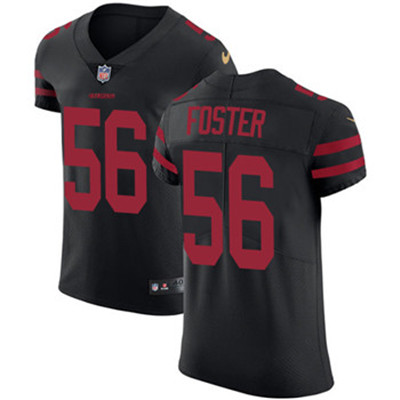 Nike 49ers #56 Reuben Foster Black Alternate Men's Stitched NFL Vapor Untouchable Elite Jersey Nike 49ers #56 Reuben Foster Black Alternate Men's Stitched NFL Vapor Untouchable Elite Jersey