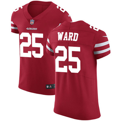 Nike 49ers #25 Jimmie Ward Red Team Color Men's Stitched NFL Vapor Untouchable Elite Jersey Nike 49ers #25 Jimmie Ward Red Team Color Men's Stitched NFL Vapor Untouchable Elite Jersey