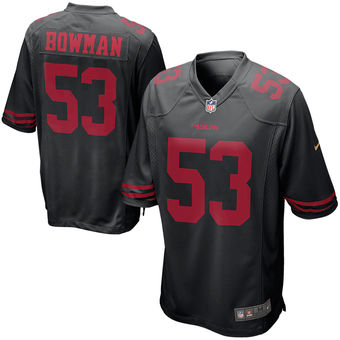 NaVorro Bowman San Francisco 49ers Nike Color Rush Game Jersey - Black NaVorro Bowman San Francisco 49ers Nike Color Rush Game Jersey - Black