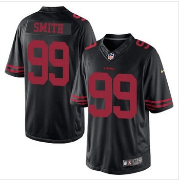 New San Francisco 49ers #99 Aldon Smith Black Alternate Men's Stitched NFL Limited Jersey New San Francisco 49ers #99 Aldon Smith Black Alternate Men's Stitched NFL Limited Jersey