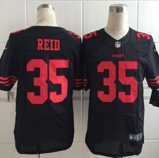 New San Francisco 49ers #35 Eric Reid Black Alternate Men's Stitched NFL Elite Jersey New San Francisco 49ers #35 Eric Reid Black Alternate Men's Stitched NFL Elite Jersey