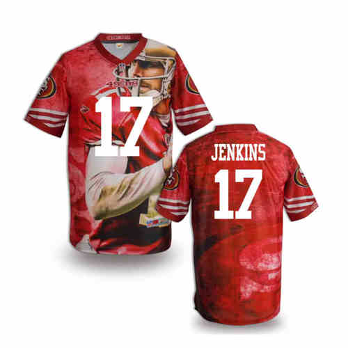New San Francisco 49ers 17 Vernon Davis Team Color Elite Fanatical Version Jersey New San Francisco 49ers 17 Vernon Davis Team Color Elite Fanatical Version Jersey