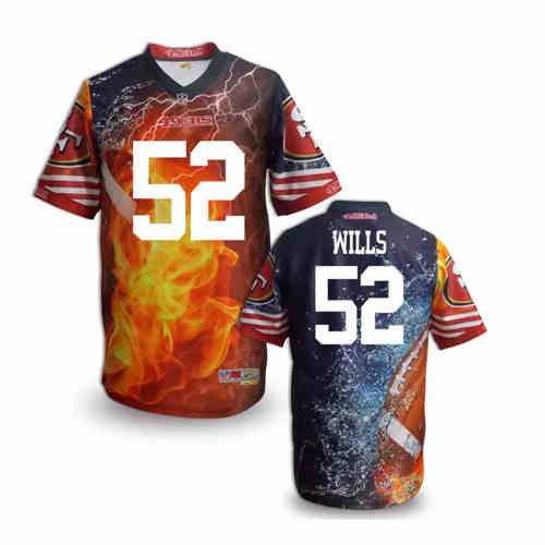New San Francisco 49ers #52 Patrick Willis Team Color NFL Elite Fanatical Version Jersey New San Francisco 49ers #52 Patrick Willis Team Color NFL Elite Fanatical Version Jersey