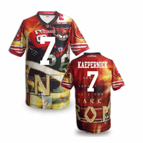 New San Francisco 49ers #7 Colin Kaepernick Team Color Elite Fanatical Version Jersey New San Francisco 49ers #7 Colin Kaepernick Team Color Elite Fanatical Version Jersey