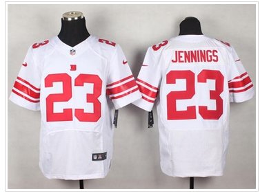 NEW Giants #23 Rashad Jennings White Men's Stitched NFL Elite Jersey NEW Giants #23 Rashad Jennings White Men's Stitched NFL Elite Jersey