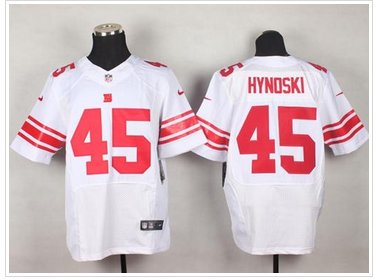 NEW Giants #45 Henry Hynoski White Men's Stitched NFL Elite Jersey NEW Giants #45 Henry Hynoski White Men's Stitched NFL Elite Jersey
