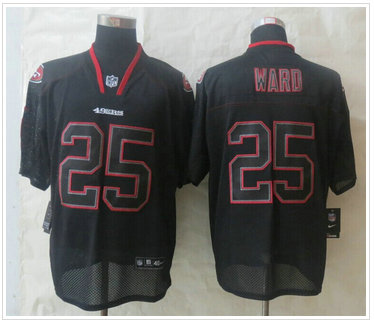 San Francisco 49ers #25 Jimmie Ward Lights Out Black NFL Elite Jersey