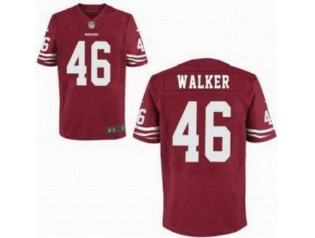 NEW NFL San Francisco 49ers 46 Delanie Walker Red Jerseys(Limited) NEW NFL San Francisco 49ers 46 Delanie Walker Red Jerseys(Limited)