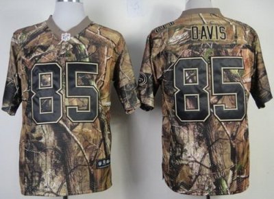 NEW San Francisco 49ers 85 Vernon Davis Camo Realtree Elite NFL Jerseys NEW San Francisco 49ers 85 Vernon Davis Camo Realtree Elite NFL Jerseys
