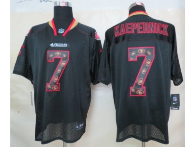NEW San Francisco 49ers #7 Colin Kaepernick Red Jerseys(Elite united sideline) NEW San Francisco 49ers #7 Colin Kaepernick Red Jerseys(Elite united sideline)