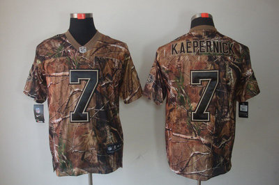 NEW NFL San Francisco 49ers 7 Colin Kaepernick Camo Realtree NFL Jerseys(Elite) NEW NFL San Francisco 49ers 7 Colin Kaepernick Camo Realtree NFL Jerseys(Elite)