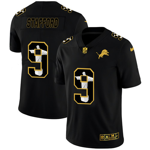 Detroit Lions #9 Matthew Stafford Men's Nike Carbon Black Vapor Cristo Redentor Limited NFL Jersey Detroit Lions #9 Matthew Stafford Men's Nike Carbon Black Vapor Cristo Redentor Limited NFL Jersey